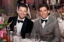 Mark Wright (left) at Haven House fundraising ball