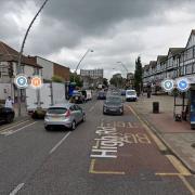 Chadwell Heath, where the alleged incident happened.