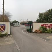 West Ham's training ground in Rush Green Road