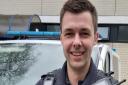 PC Adam Catling saved the life of a man who had overdosed in May last year using the nasal spray Naloxone