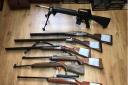 The police are appealing for people to hand in offensive weapons.