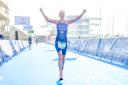 Claire Bloom won a bronze medal in the 55-59 age group at the European Sprint Triathlon Championships in Valencia.
