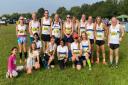 Ilford Athletics squad at Pleshley Half Marathon