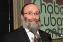 Rabbi Aryeh Sufrin ended a busy spiritual month dancing.