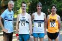 Ernie Forsyth, Tony Young, Alison Sale and Rob Sargeant at Battersea Park