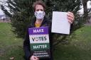 Joe Sousek from Makes Votes Matter Wanstead posted a Christmas card to MP John Cryer asking him to support a change to the voting system in favour of proportional representation
