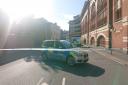 A police cordon is in place after a man fell from height at The Exchange in Ilford. Picture: Ellena Cruse