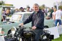 Fr Robert Hampson was a keen motorcyclist. Photo: Ros Southern