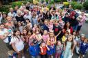 Children attend a street party in Beverley Crescent, Woodford Green, in July last year.