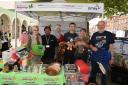 The I Heart Barkingside festival at Ken Aston Square last month. Redbridge Recycling stall with Tracey  Bond, Habiba Ahmed, Cllr Rawnak, Liam Newton, Rose Lee and John Farewell. Habiba will be running the Eco Fest on September 26. Picture: Ken Mears