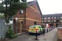 The scene of the murder in Goodmayes. Picture: Rosaleen Fenton