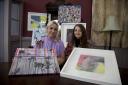 Ivy Panesar and Philipa Day are local artists putting on an exhibition. Photo by Ellie Hoskins