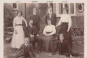 The Hayter family in Chigwell in 1911, before Albert and Sidney died in the First World War. Picture: Paul Wickett