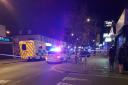 The scene after the fatal shooting in Ilford Lane. Picture: Twiter Boy
