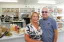 A new tea room opening in Clayhall Park, for afternoon tea and ice cream.
Owner Martin Goodman, with his wife Lorriane.