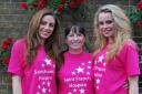 From left: Sarah Hegewald and her mum Bonnie and sister Abigail are set to take part in the Saint Francis Hospice Star Walk in memory of their relative.