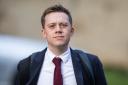 Columnist Owen Jones outside Snaresbrook Crown Court where he is giving evidence in the trial of James Healy for an alleged 'politically motivated' attack on Mr Jones in August 2019. Mr Healy denies he was motivated by the Guardian columnist's sexual orie