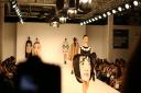 Yasmeen Uddin from UEL presents her collection at Graduate Fashion Week