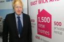 The Mayor of London hailed the homes being ready six years early