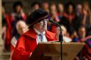Mark Brookes was presented with an honorary doctorate by the University of Kent. Picture: Dimensions/Matt Wilson