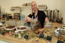 Jenny Thompson the owner of Liana's Tea Shop at Langtons House