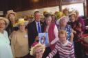 Members of the Collier Row Townswomens guild with MP Andrew Rosindell