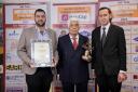 The Efes team collected their award on December 5
