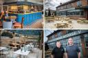 The King George V pub has reopened following a six-figure investment, refurbishing exterior and interior areas and expanding the menus