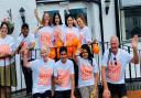 People from Belmont Lodge in Chigwell and Forest Healthcare, which runs the care home, took part in a five-mile fundraising walk for the Care Workers Charity
