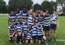 Wanstead under-16s face the camera after Woodford victory