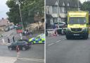 The collision took place in Cranbrook Road