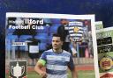 The cover of Ilford's matchday programme against Hackney Wick