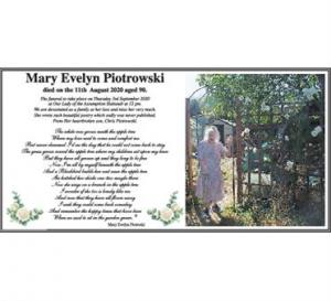 Mary Evelyn Piotrowski
