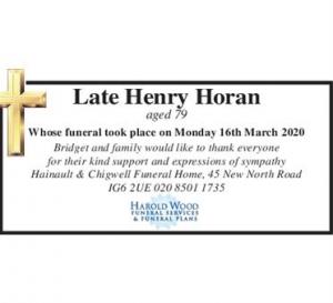 HENRY HORAN
