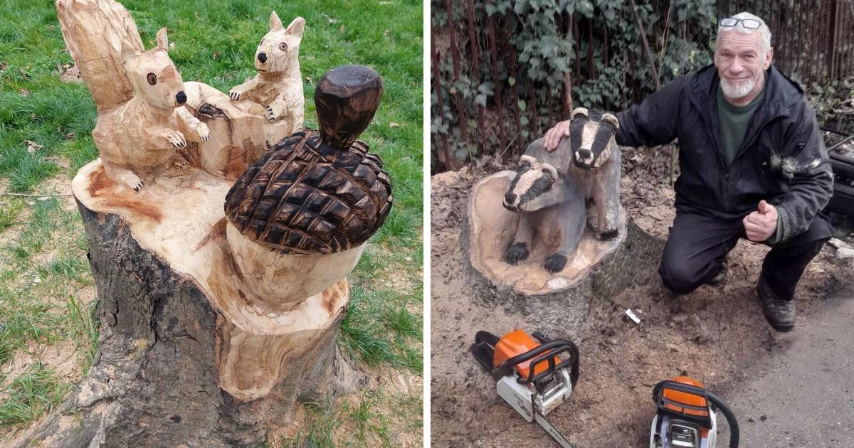 Meet the Raphael Park, Romford wooden animal carver - Vimarsana News