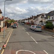 A 27-year-old woman was stabbed in the back in St Johns Road, Newbury Park last Friday
