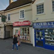 The site of the former nail parlour proposed to be converted into a bubble tea shop in St Neots high street