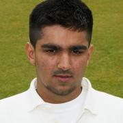Zoheb Sharif as a player at Essex County Cricket Club.