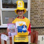 Simran-Katy Kaur Rao sold daffodils at school to raise money for Marie Curie