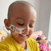 Esha, 4, is still searching for a stem cell match for a life-saving bone marrow transplant