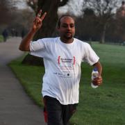 Barkingside Cllr Khaled Noor is running 5k every weekend for a year in a bid to raise £1,000 for Redbridge Together.