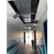 Collapsed ceiling at Whipps Cross Hospital, Waltham Forest.