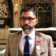 Idris Patel at the Palace of Westminster last week