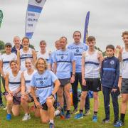 Ilford Athletics Club at the Essex Cross Country League in Hockley