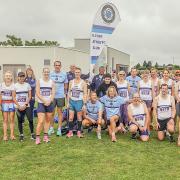 Ilford AC runners at Barking Elvis series race