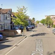 A man was taken to hospital after a house fire in Clarence Avenue, Gants Hill.