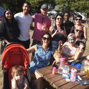 Friends and families enjoy the 2019 Wanstead Festival.