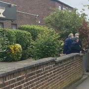 Police officers have been meeting with Jewish community leaders following the attack on a rabbi outside the Chigwell and Hainault Synagogue.