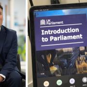 Students from Caterham and Oaks Park High School took a virtual tour of Parliament and grilled MP Wes Streeting.