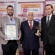 The Efes team collected their award on December 5